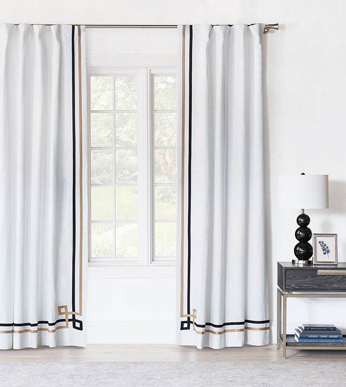 Sloane Geometric Curtain Panel