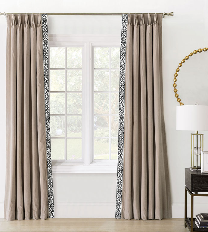 Maddox Velvet Curtain Panel