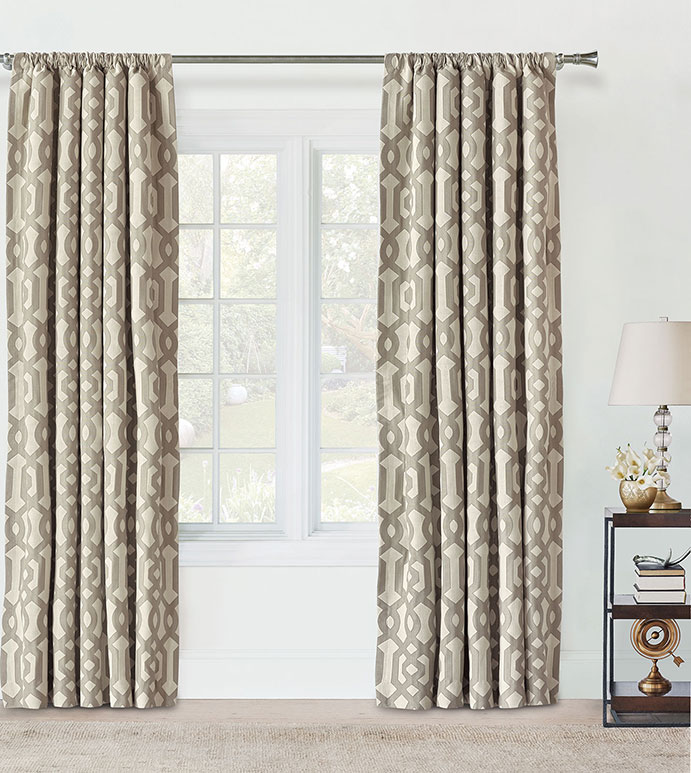 Rayland Trellis Curtain Panel