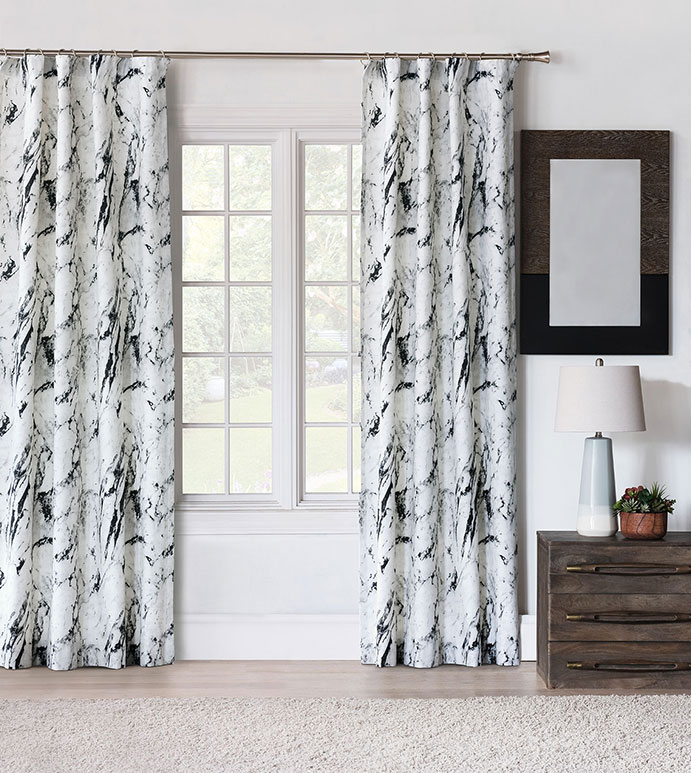 Banks Marble Curtain Panel