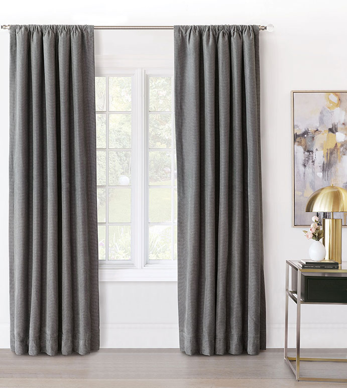 Elektra Textured Curtain Panel