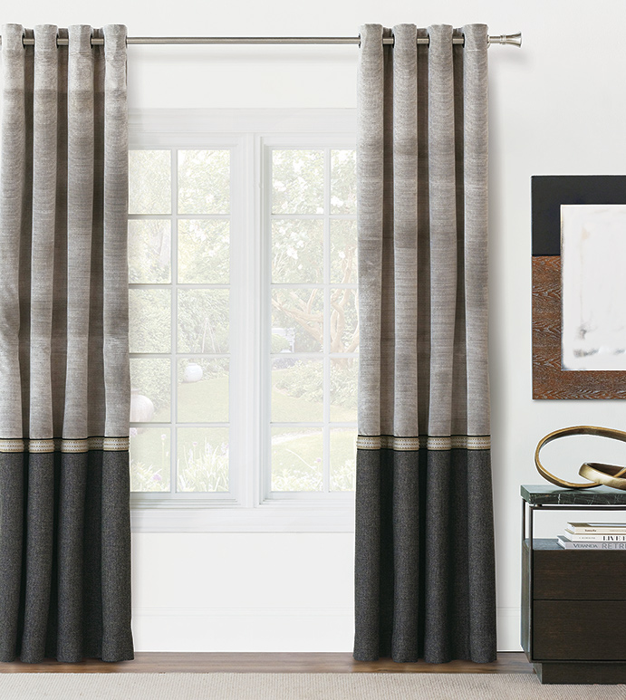 Enoch Colorblock Curtain Panel