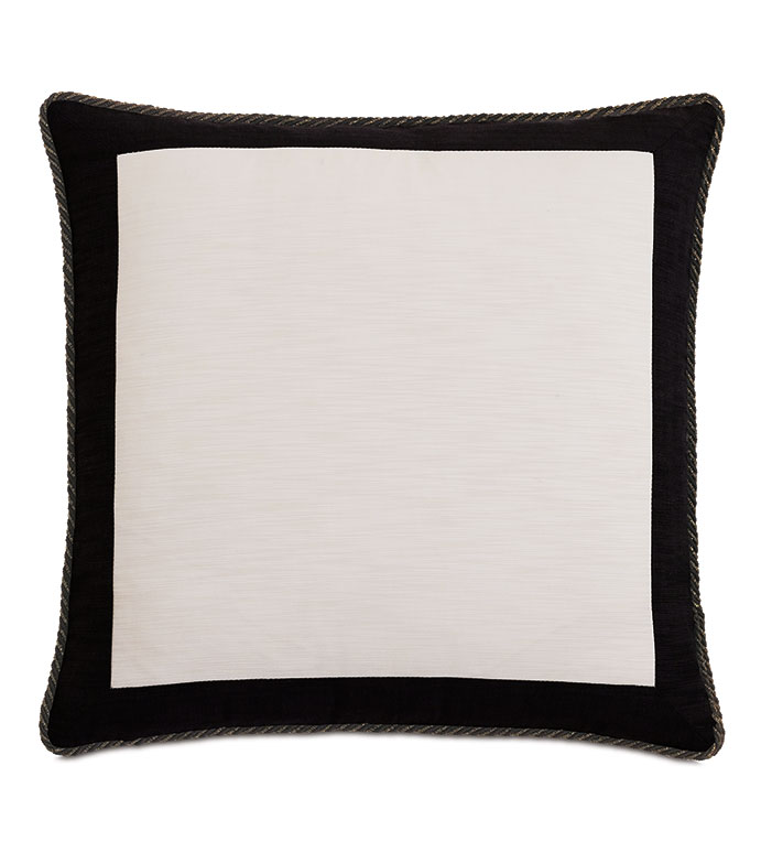 Dominique Bordered Decorative Pillow