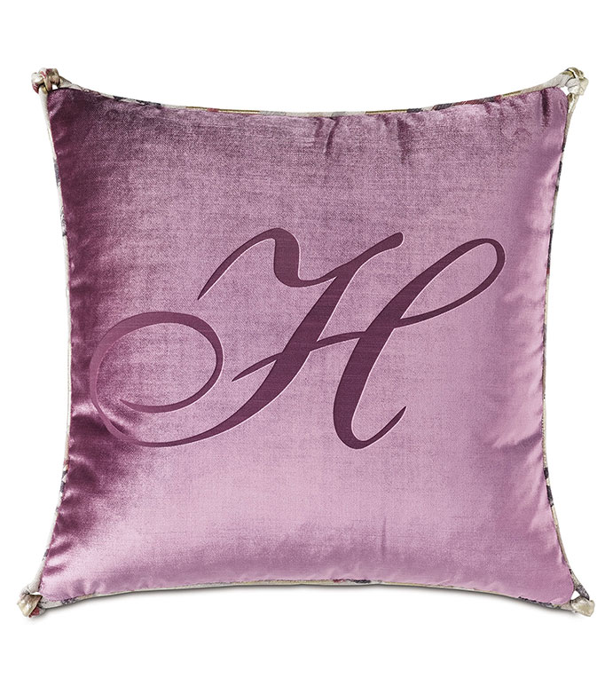 Monogram Decorative Pillows: Elevate Your Home Decor