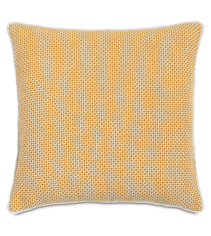 Wilder Honeycomb Woven Decorative Pillow