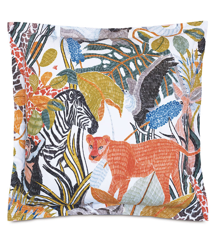 Wilder Jungle Decorative Pillow