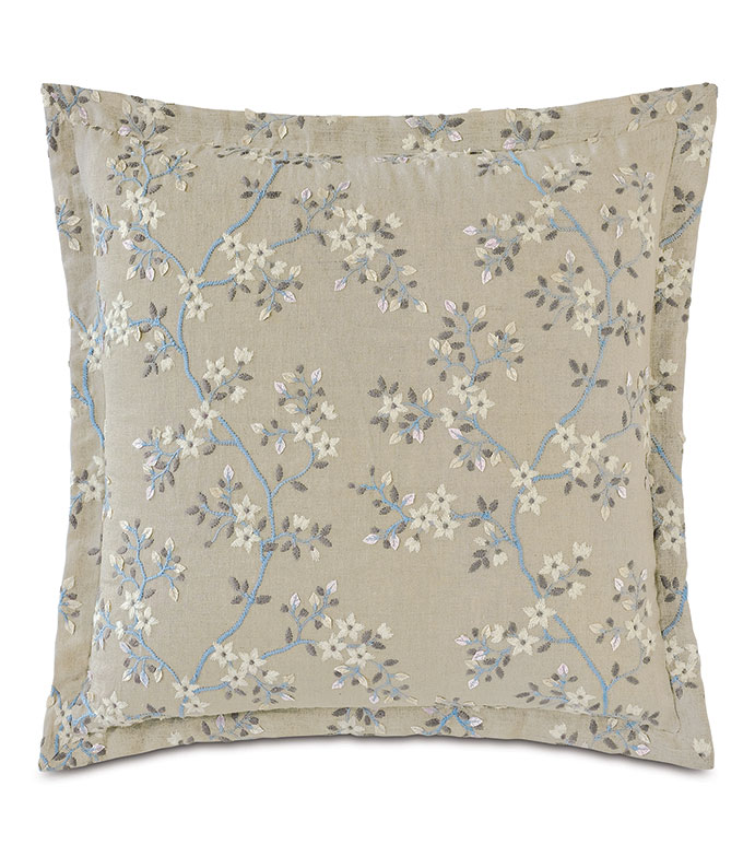 Amberlynn Embroidered Petit Euro Sham