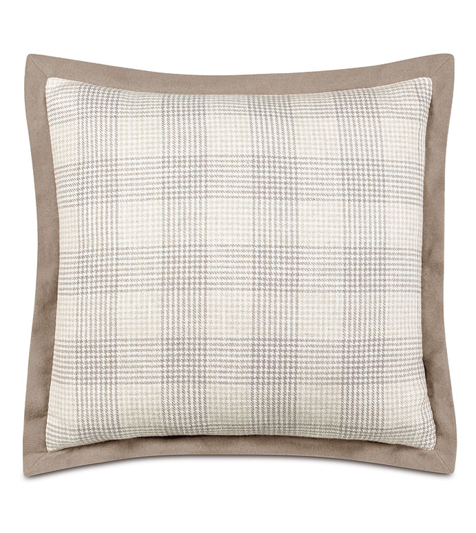 Kelso Houndstooth Euro Sham