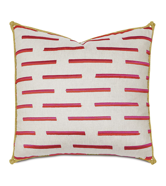 Fairuza Brush Fringe Decorative Pillow