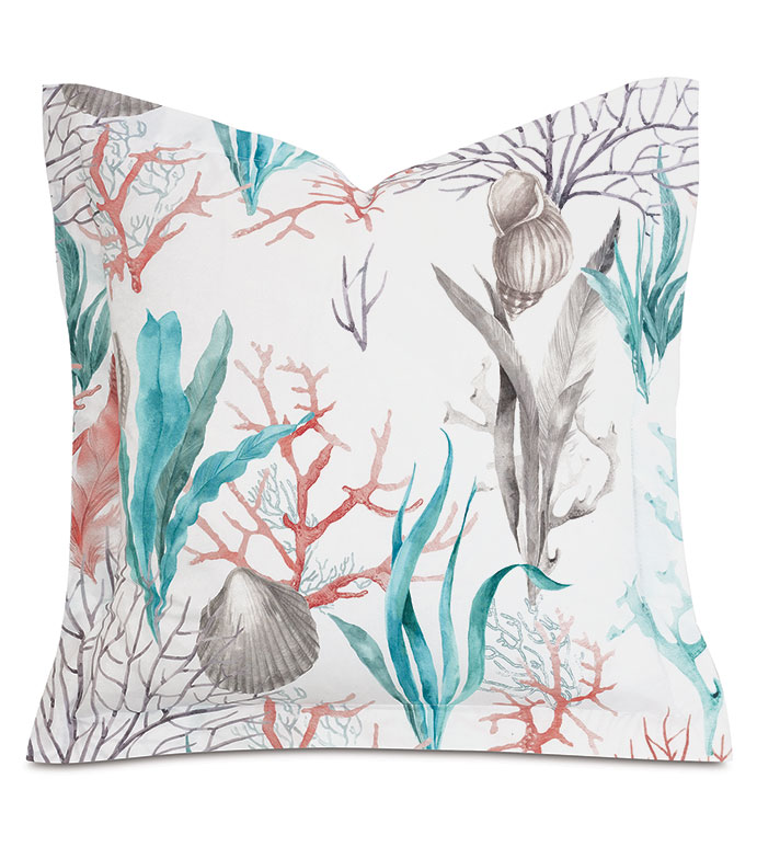 Junonia Coral Reef Decorative Pillow