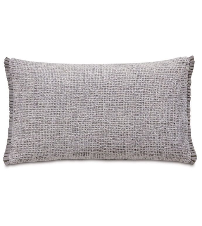 Naomi Solid Accent Pillow In Lilac