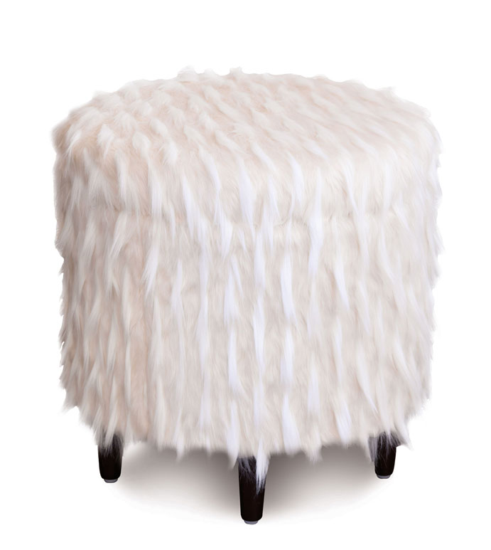 Jadis Snow Shoe Storage Ottoman