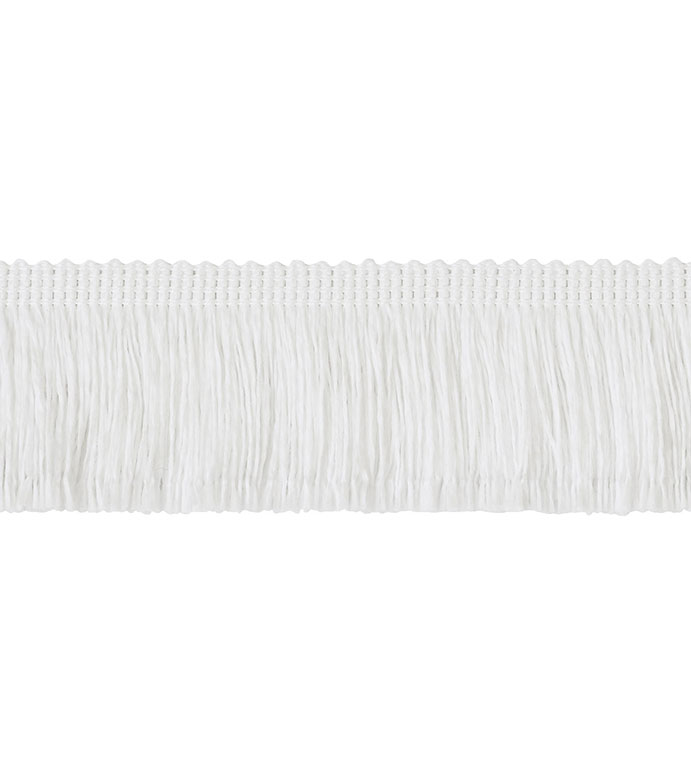 Brush Fringe White