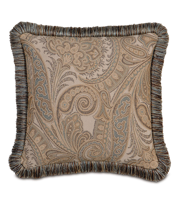 Powell Paisley Decorative Pillow