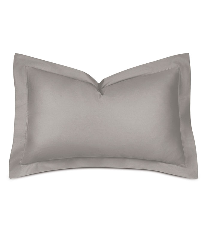 Deluca Sateen Queen Sham in Dove