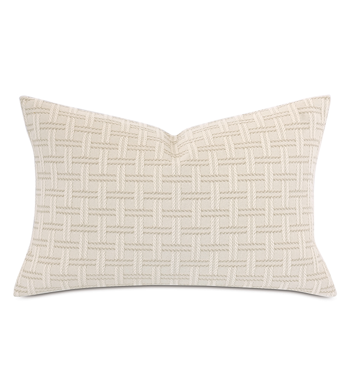 Monterosa Basketweave Queen Sham