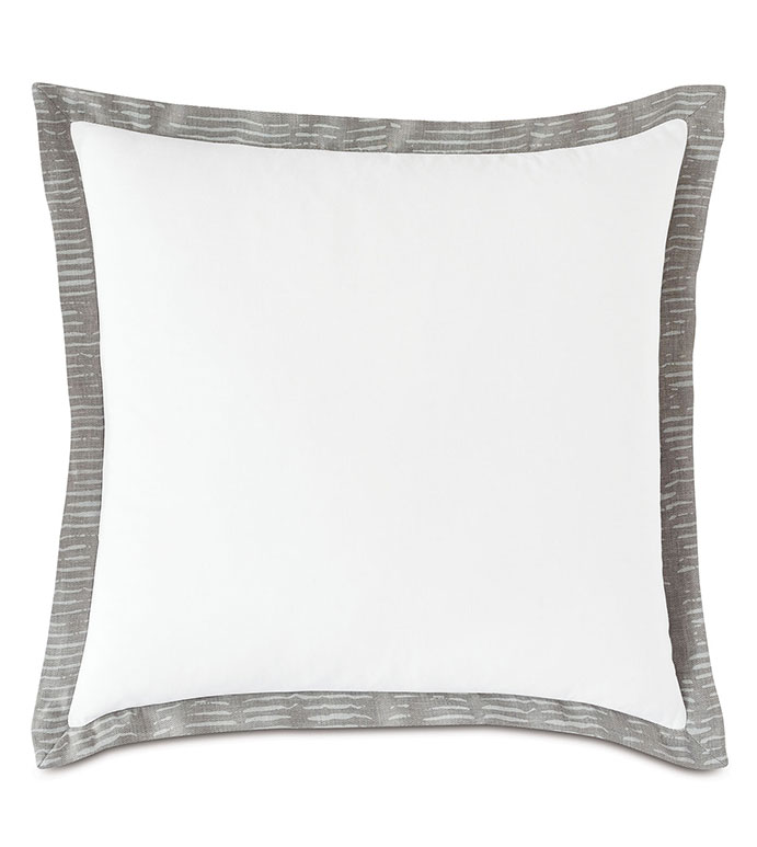 Saya Flange Decorative Pillow