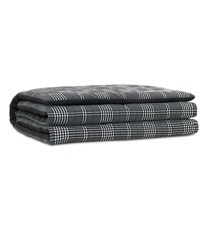 Connery Plaid Bed Scarf