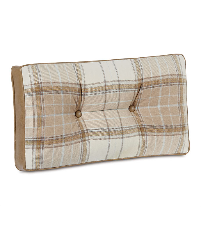 Lodge Button - Tufted Decorative Pillow