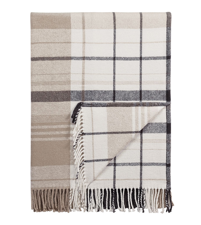 Eastham Throw In Sable | Eastern Accents