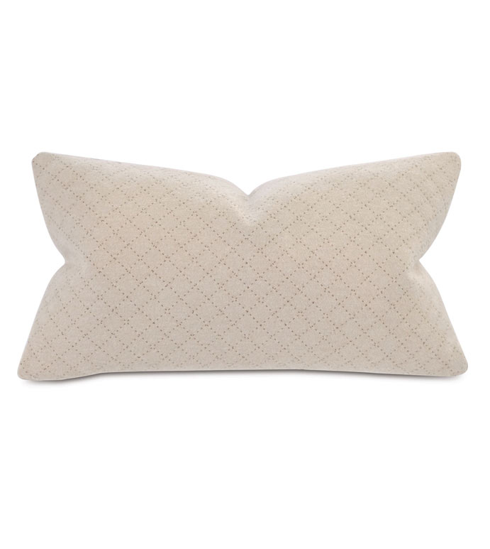 Brera Diagonal Tailor Tacks Decorative Pillow