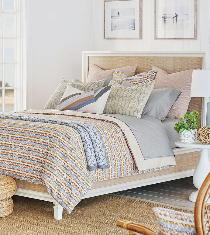 Hawley Textured Duvet Cover | Eastern Accents