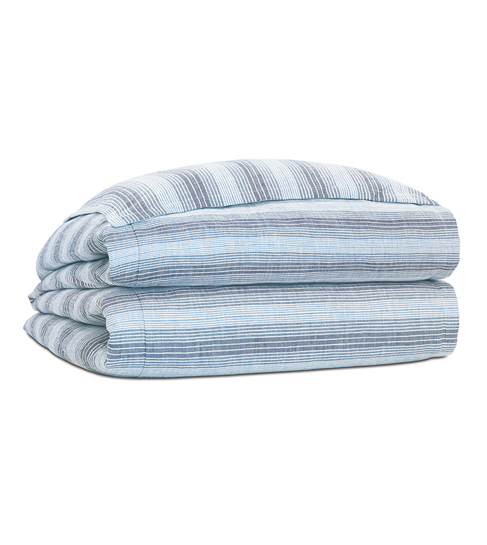 Haven Striped Duvet Cover & Comforter