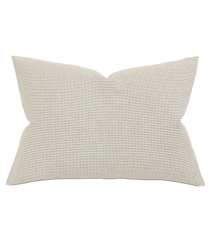 Xander Geometric Standard Sham in Quarry