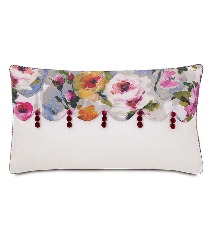 Tresco Scalloped Decorative Pillow