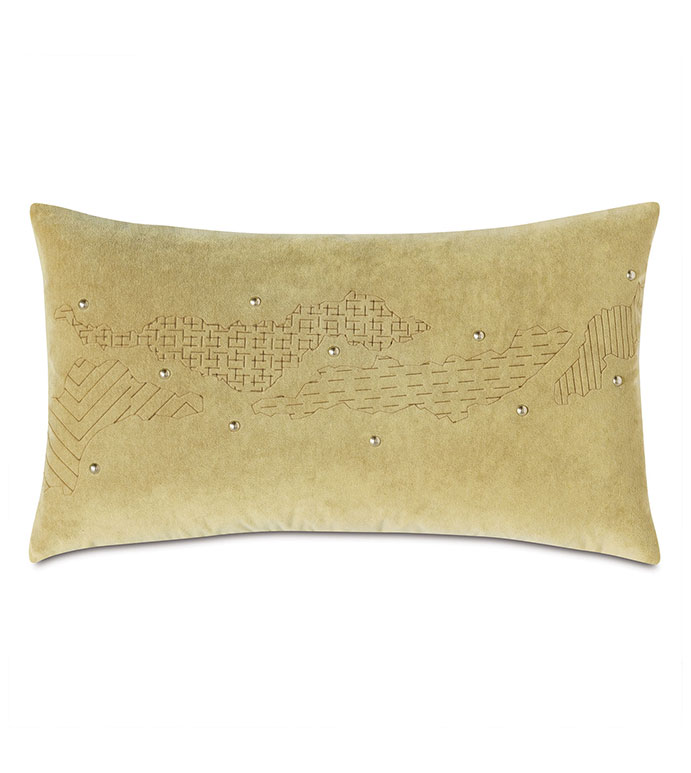 Zephyr Engraved Decorative Pillow