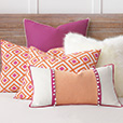 Taylor Ball Trim Decorative Pillow
