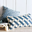 Saya Basketweave Decorative Pillow