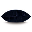 Plush Velvet Decorative Pillow In Navy