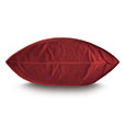 Uma Velvet Decorative Pillow In Rust