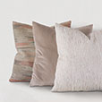 Uma Velvet Decorative Pillow In Khaki