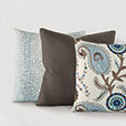 Wiley Ombre Decorative Pillow In Aqua