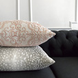 Wiley Ombre Decorative Pillow In Gray