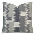 Shea Woven Decorative Pillow in Charcoal