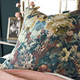 Herald Floral Decorative Pillow