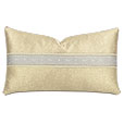 Dunaway Diamond Border Decorative Pillow in Fawn