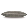 Salazar Metallic Border Decorative Pillow in Slate