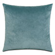 Uma Zebra Border Decorative Pillow in Teal