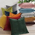 Uma Velvet Decorative Pillow in Lime