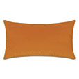 Uma Velvet Decorative Pillow in Tangerine