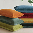 Uma Velvet Decorative Pillow in Pine