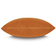 Uma Velvet Decorative Pillow in Tangerine