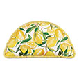 Meyer Lemon Wedge Decorative Pillow