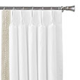 Casa Guava Embroidered Curtain Panel