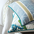 Clementine Trim Application Decorative Pillow