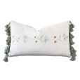 Stockholm Handpainted Decorative Pillow